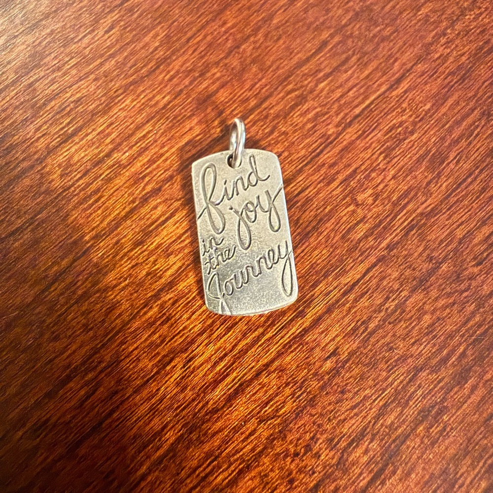 Origami Owl Find Joy In The Journey Charm Dangle